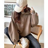 デイリーもお出かけも、ゆるっと可愛く決まる♪バック刺繍裏起毛パーカー | Classical Elf | 詳細画像10