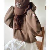 デイリーもお出かけも、ゆるっと可愛く決まる♪バック刺繍裏起毛パーカー | Classical Elf | 詳細画像11