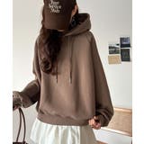 デイリーもお出かけも、ゆるっと可愛く決まる♪バック刺繍裏起毛パーカー | Classical Elf | 詳細画像15