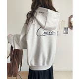 デイリーもお出かけも、ゆるっと可愛く決まる♪バック刺繍裏起毛パーカー | Classical Elf | 詳細画像23