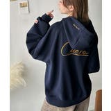 デイリーもお出かけも、ゆるっと可愛く決まる♪バック刺繍裏起毛パーカー | Classical Elf | 詳細画像24