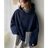 デイリーもお出かけも、ゆるっと可愛く決まる♪バック刺繍裏起毛パーカー | Classical Elf | 詳細画像26