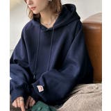 デイリーもお出かけも、ゆるっと可愛く決まる♪バック刺繍裏起毛パーカー | Classical Elf | 詳細画像27