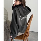 デイリーもお出かけも、ゆるっと可愛く決まる♪バック刺繍裏起毛パーカー | Classical Elf | 詳細画像2