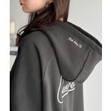 デイリーもお出かけも、ゆるっと可愛く決まる♪バック刺繍裏起毛パーカー | Classical Elf | 詳細画像3