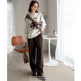 数量限定!シンプル刺繍で着回し力抜群♪フロントミニロゴ裏起毛スウェットトップス | Classical Elf | 詳細画像10