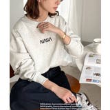 数量限定!シンプル刺繍で着回し力抜群♪フロントミニロゴ裏起毛スウェットトップス | Classical Elf | 詳細画像12