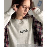 オートミール | 数量限定!シンプル刺繍で着回し力抜群♪フロントミニロゴ裏起毛スウェットトップス | Classical Elf