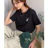 《JaVa ジャバコラボ》大人の遊び心をプラス。綿100％オオカミ刺繍Tシャツ（… | Classical Elf  | 詳細画像13 