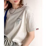 オートミール | 《JaVa ジャバコラボ》大人の遊び心をプラス。綿100％オオカミ刺繍Tシャツ（… | Classical Elf 