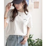 《JaVa ジャバコラボ》大人の遊び心をプラス。綿100％オオカミ刺繍Tシャツ（… | Classical Elf  | 詳細画像3 