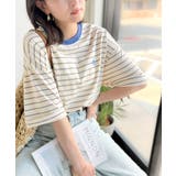 《JaVaジャバコラボ》着回し自在で日常に馴染む♪ 胸刺繍マルチボーダーアソート… | Classical Elf | 詳細画像25