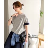 《JaVaジャバコラボ》大人の色魅せ、軽やかに映える。綿100% 胸刺繍入り 袖… | Classical Elf | 詳細画像13