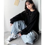 目を奪われるたっぷり袖。 ボリュームスリーブオーバーサイズニット | Classical Elf  | 詳細画像12 