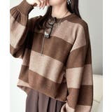 目を奪われるたっぷり袖。 ボリュームスリーブオーバーサイズニット | Classical Elf  | 詳細画像27 