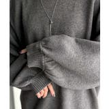 目を奪われるたっぷり袖。 ボリュームスリーブオーバーサイズニット | Classical Elf  | 詳細画像43 