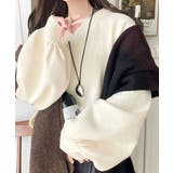 目を奪われるたっぷり袖。 ボリュームスリーブオーバーサイズニット | Classical Elf  | 詳細画像1 