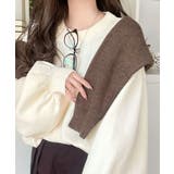 目を奪われるたっぷり袖。 ボリュームスリーブオーバーサイズニット | Classical Elf  | 詳細画像4 