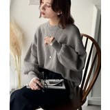 チャコール | 《JaVaジャバコラボ》こなれ感と快適さを両立◎サムホール付き袖リブ配色スウェッ… | Classical Elf 