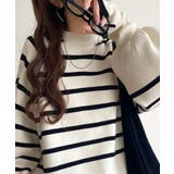 《JaVaジャバコラボ》こなれ感と快適さを両立◎サムホール付き袖リブ配色スウェッ… | Classical Elf  | 詳細画像34 