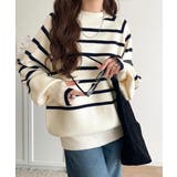 《JaVaジャバコラボ》こなれ感と快適さを両立◎サムホール付き袖リブ配色スウェッ… | Classical Elf  | 詳細画像37 