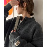 チャコール | 《JaVaジャバコラボ》ふんわり袖たっぽり。配色テープアノラック風ニットプルオー… | Classical Elf 