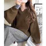《JaVaジャバコラボ》ざっくり×配色が旬顔。配色スキッパーオーバーサイズ鹿の子… | Classical Elf  | 詳細画像37 