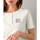 【mily bilet】シンプルを可愛く、今っぽく♪ロゴ刺繍ヘンリーネッククロッ… | Classical Elf | 詳細画像6