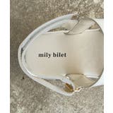 【mily bilet】大満足のトレンド感♪注目のビジュー付き厚底サンダル | Classical Elf | 詳細画像23