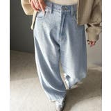 オーロラストーン付き!甘辛のバランスが今年らしい。ヴィンテージライクカーブデニム… | Classical Elf  | 詳細画像17 