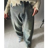 オーロラストーン付き!甘辛のバランスが今年らしい。ヴィンテージライクカーブデニム… | Classical Elf  | 詳細画像25 