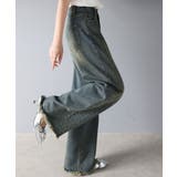 オーロラストーン付き!甘辛のバランスが今年らしい。ヴィンテージライクカーブデニム… | Classical Elf  | 詳細画像30 