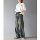 オーロラストーン付き!甘辛のバランスが今年らしい。ヴィンテージライクカーブデニム… | Classical Elf  | 詳細画像31 