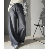 オーロラストーン付き!甘辛のバランスが今年らしい。ヴィンテージライクカーブデニム… | Classical Elf  | 詳細画像3 