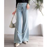 【mily bilet】ヴィンテージライクな脚盛れデニム♪ウエスタンライクフリン… | Classical Elf  | 詳細画像15 