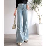 【mily bilet】ヴィンテージライクな脚盛れデニム♪ウエスタンライクフリン… | Classical Elf  | 詳細画像17 