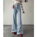 【mily bilet】ヴィンテージライクな脚盛れデニム♪ウエスタンライクフリン… | Classical Elf  | 詳細画像20 