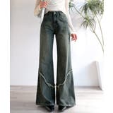 【mily bilet】ヴィンテージライクな脚盛れデニム♪ウエスタンライクフリン… | Classical Elf  | 詳細画像28 