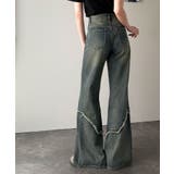 【mily bilet】ヴィンテージライクな脚盛れデニム♪ウエスタンライクフリン… | Classical Elf  | 詳細画像34 