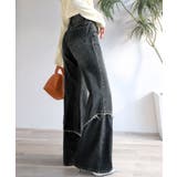 【mily bilet】ヴィンテージライクな脚盛れデニム♪ウエスタンライクフリン… | Classical Elf  | 詳細画像1 