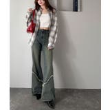 【mily bilet】ヴィンテージライクな脚盛れデニム♪ウエスタンライクフリン… | Classical Elf  | 詳細画像38 