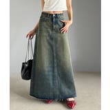 【mily bilet】上品なAライン。ビジューストーン付きフレアスカート | Classical Elf  | 詳細画像15 