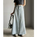 【mily bilet】上品なAライン。ビジューストーン付きフレアスカート | Classical Elf  | 詳細画像7 