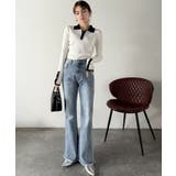 【mily bilet】きゅんと恋する後ろ姿。バックリボン美脚ストレッチフレアデ… | Classical Elf  | 詳細画像12 