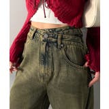 「あのデニム、超かわいい…！」街で振り返られるトレンドデザイン。サイドギャザーウ… | Classical Elf  | 詳細画像18 