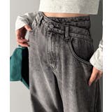 「あのデニム、超かわいい…！」街で振り返られるトレンドデザイン。サイドギャザーウ… | Classical Elf  | 詳細画像5 