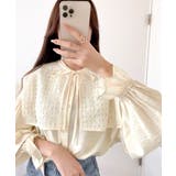 取り外し可能なビッグレース衿3wayキャンディスリーブブラウス | Classical Elf | 詳細画像2