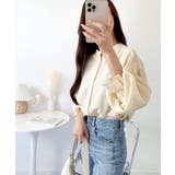 取り外し可能なビッグレース衿3wayキャンディスリーブブラウス | Classical Elf | 詳細画像4