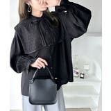 取り外し可能なビッグレース衿3wayキャンディスリーブブラウス | Classical Elf | 詳細画像11