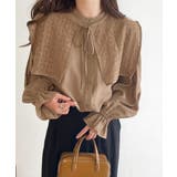 取り外し可能なビッグレース衿3wayキャンディスリーブブラウス | Classical Elf | 詳細画像18